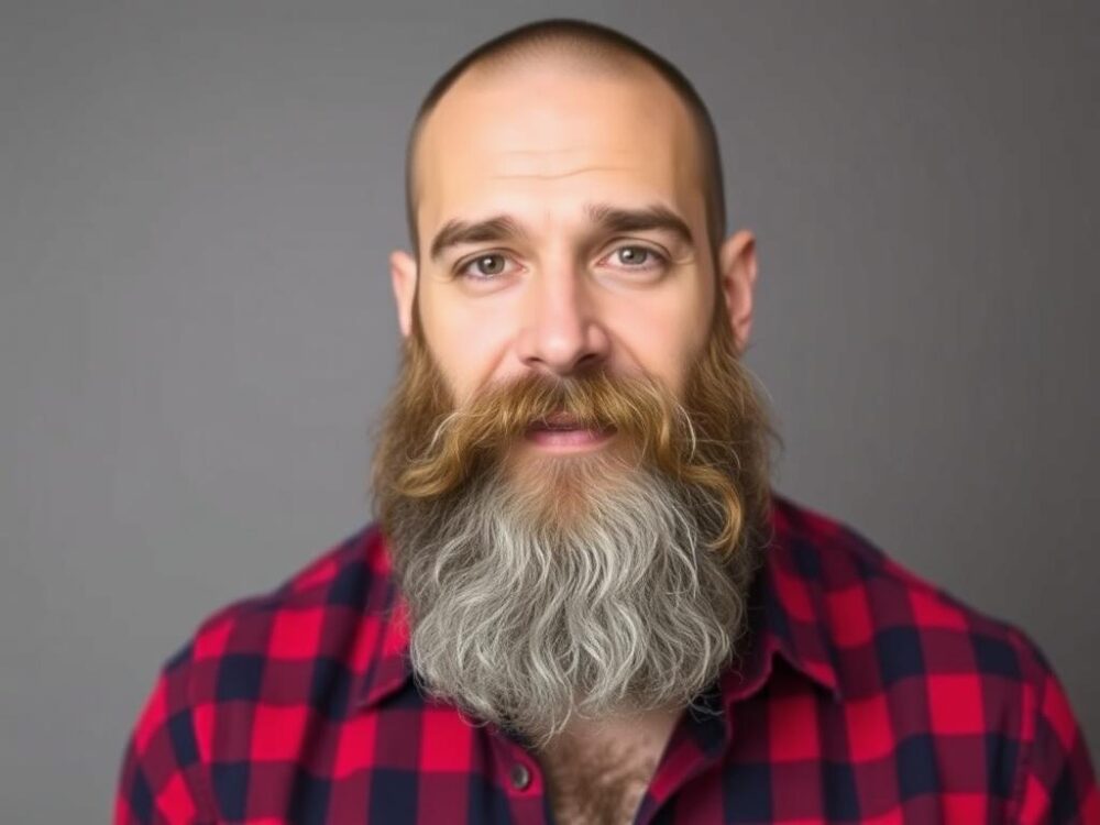 Уход за седой бородой: особенности и средства