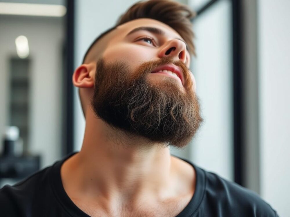 Как создать объём у корней бороды: секреты густого старта волос у лица
