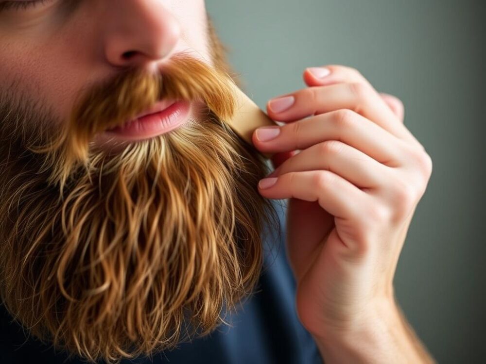 Как правильно расчёсывать бороду: выбор гребня и техника