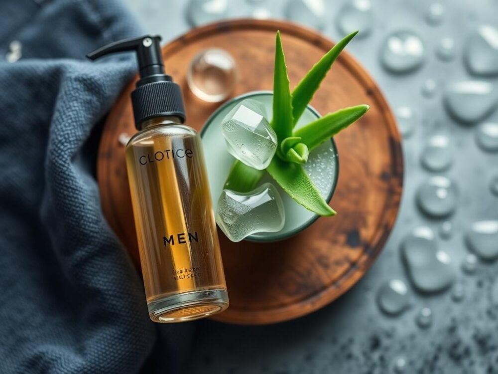 Мужская косметика с экстрактом алоэ: успокаивающий эффект